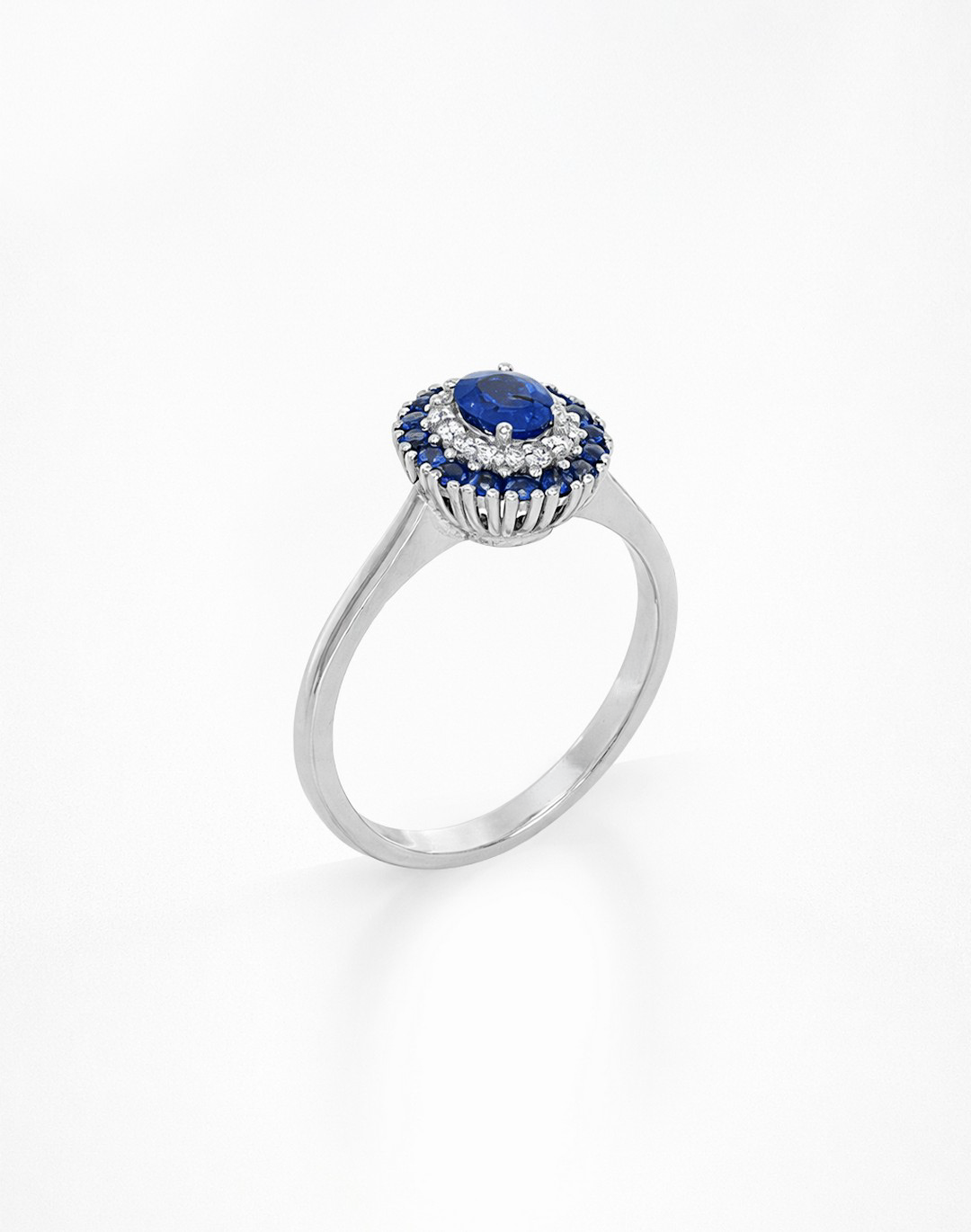 Anello Oveo Zaffiro