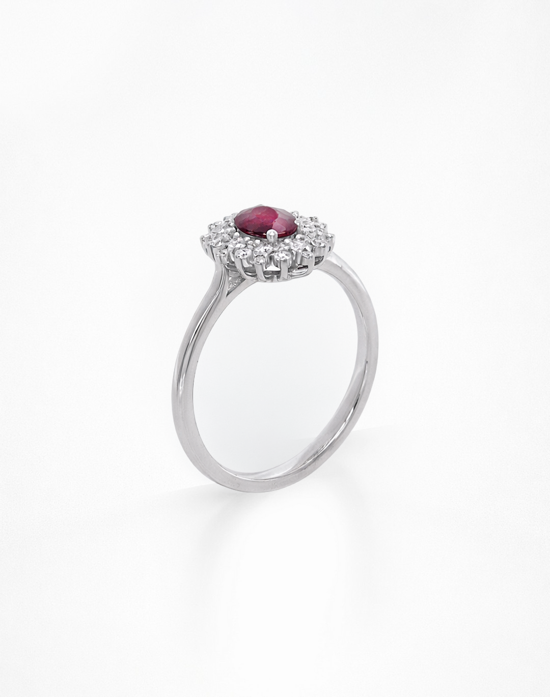 Anello Ilios Rubino