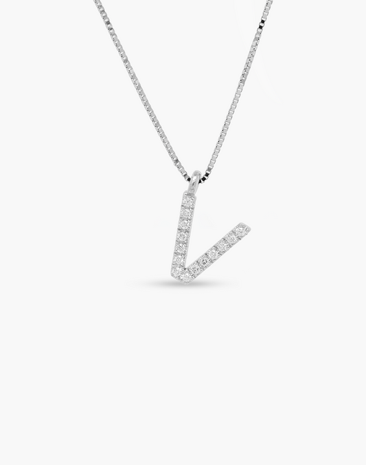 COLLANA LETTERA V