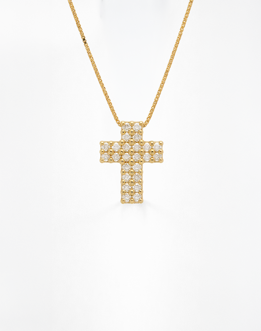 COLLANA CROCE QUADRICOLOR