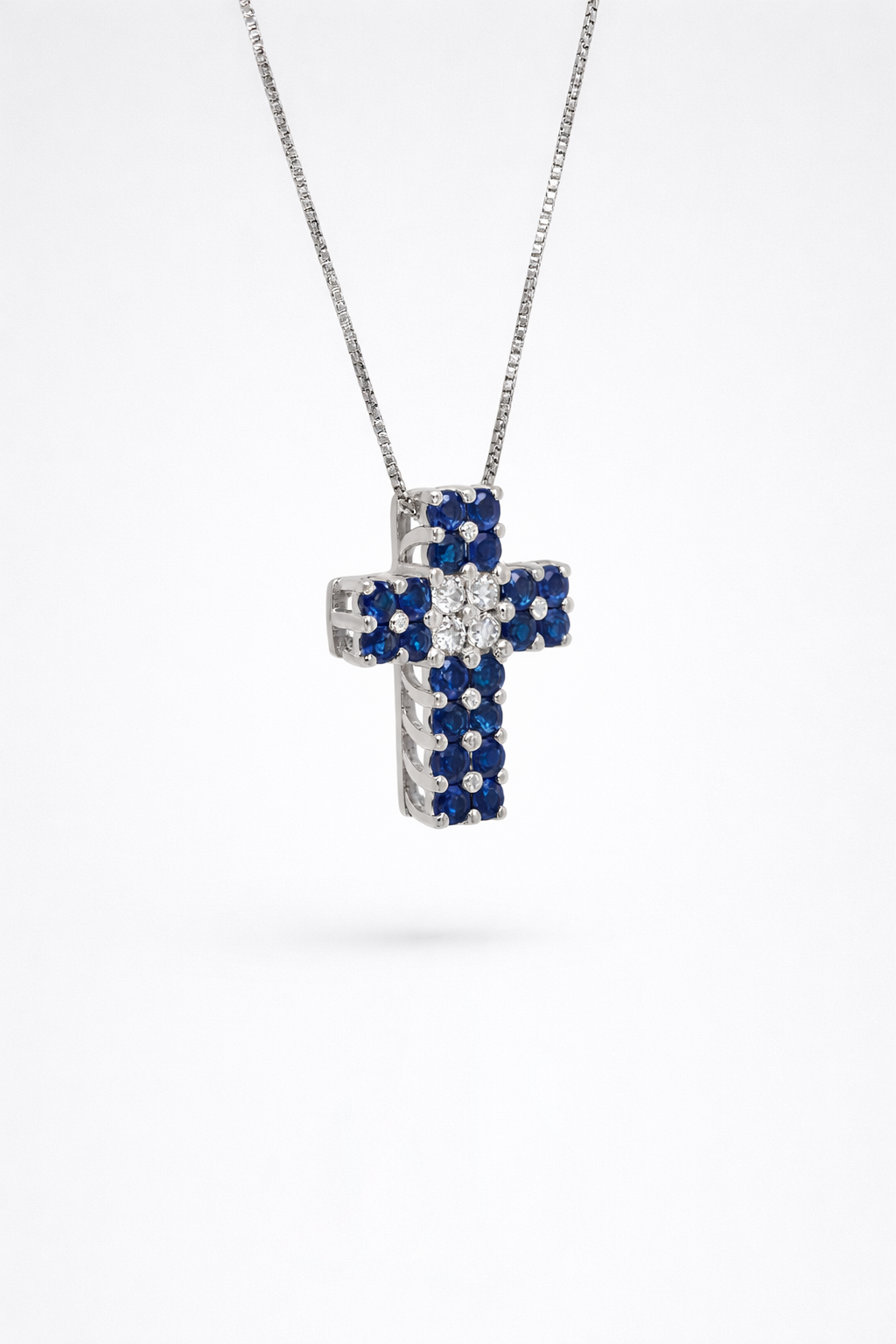COLLANA CROCE QUADRICOLOR