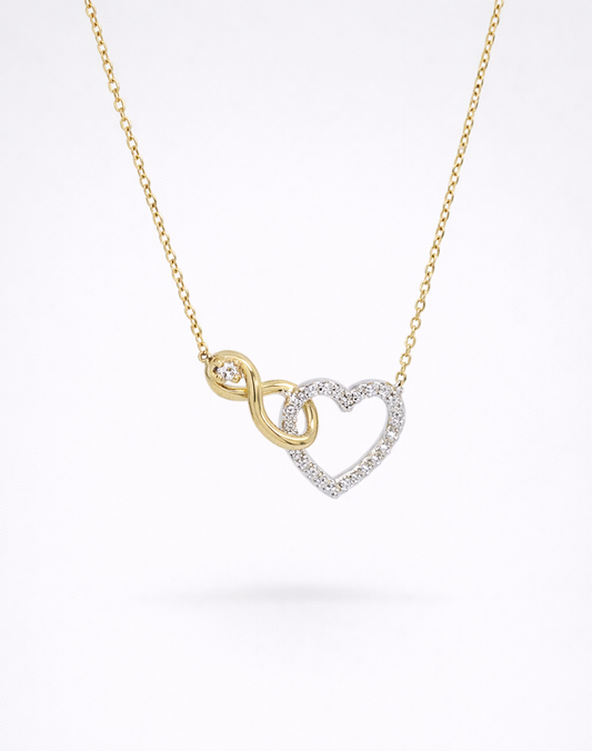 COLLANA CUORE INFINITO