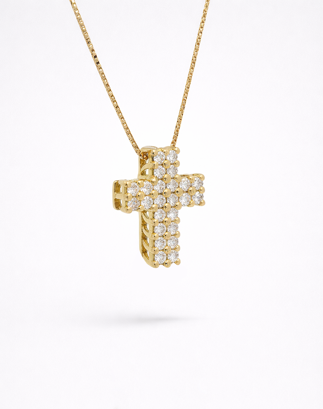COLLANA CROCE QUADRICOLOR
