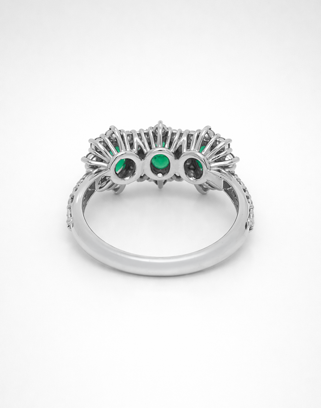 Anello Margherita Smeraldo