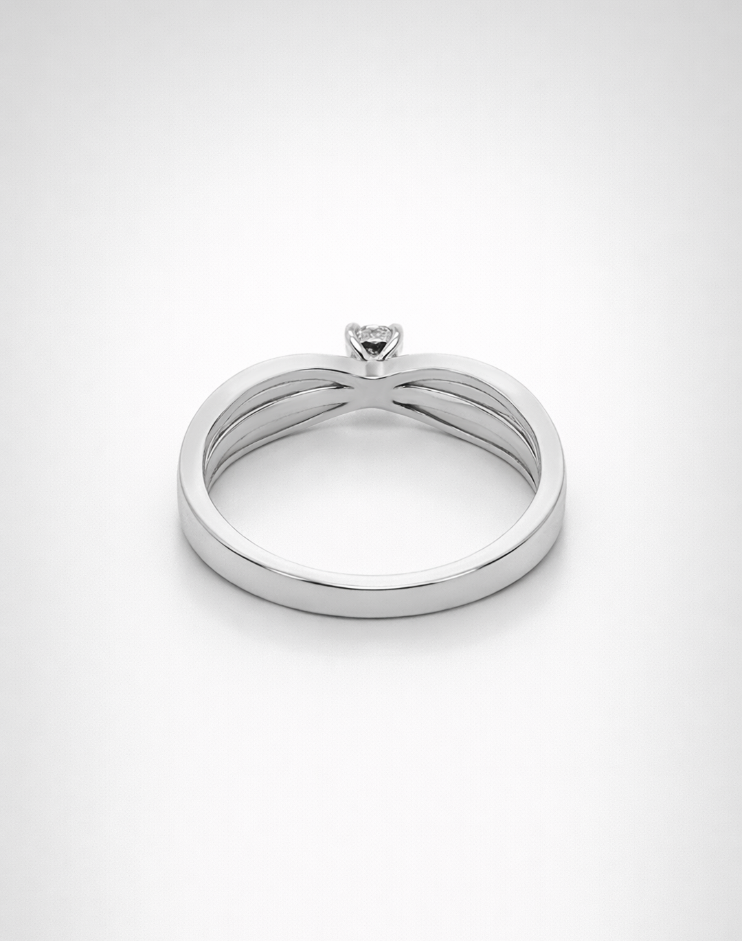 Anello Solitario Infinito