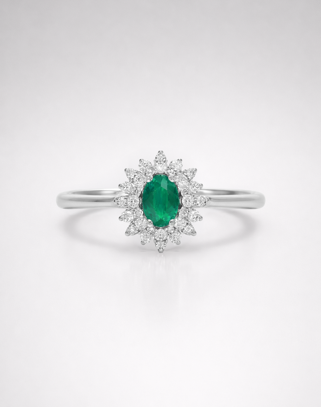 Anello Ilios Smeraldo